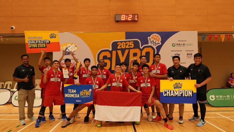 TOP! DPP PERBASI Persembahkan Titel Juara Timnas Putra U15 di SIYBO untuk Kado Ultah Indonesia ke-80