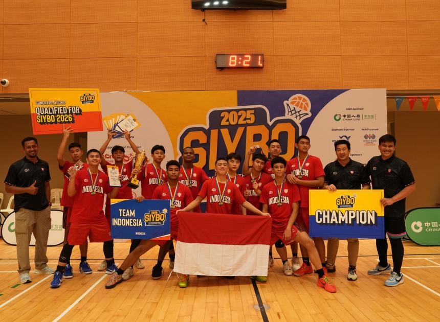 TOP! DPP PERBASI Persembahkan Titel Juara Timnas Putra U15 di SIYBO untuk Kado Ultah Indonesia ke-80