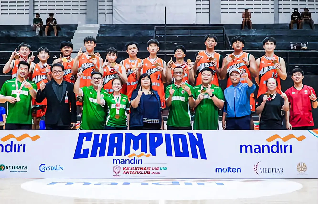 Aras Gading Muda Jakarta Juara Kategori Putra Mandiri Kejurnas Antarklub U18