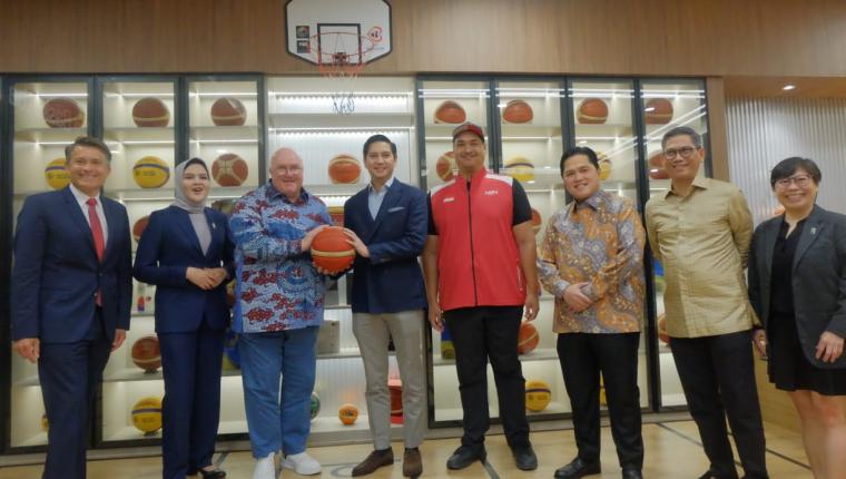 FIBA Percayakan 2 Piala Dunia Bola Basket Kelompok Umur Digelar di Indonesia