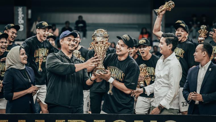 Empat Tahun, Empat Juara Berbeda: Dewa United Banten Lengkapi Dinamika IBL