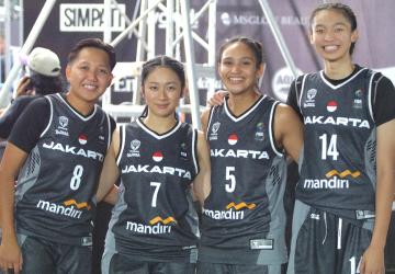 Wakil Indonesia Petik Banyak Pengalaman dari FIBA 3x3 Women's Series Jakarta