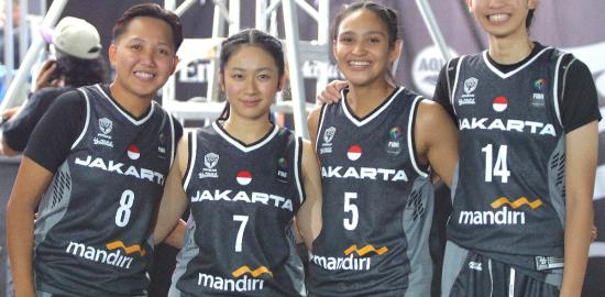 Wakil Indonesia Petik Banyak Pengalaman dari FIBA 3x3 Women's Series Jakarta