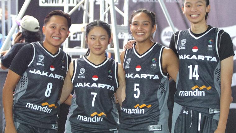 Wakil Indonesia Petik Banyak Pengalaman dari FIBA 3x3 Women's Series Jakarta