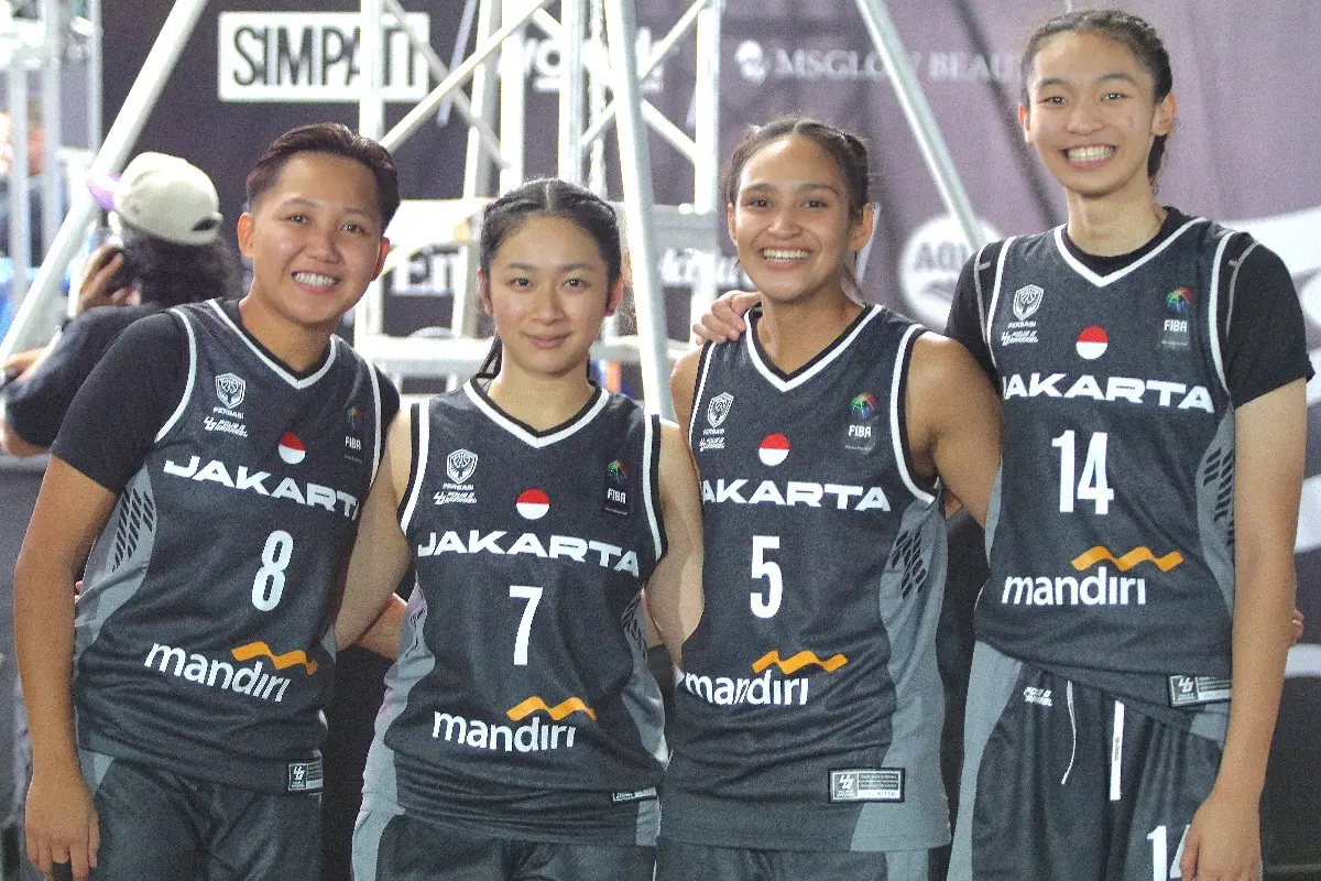 Wakil Indonesia Petik Banyak Pengalaman dari FIBA 3x3 Women's Series Jakarta