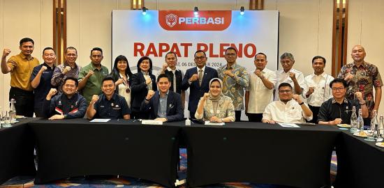 Ketua Umum DPP Perbasi Budisatrio Djiwandono Gelar Rapat Pleno Pertama Bersama Pengurus Baru Hasil Munas 2024